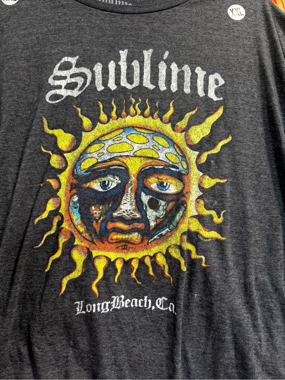 Sublime Sun Logo Band T-shirt Size 2XL